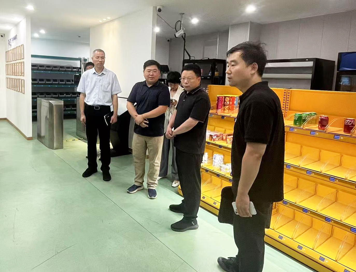 常州高新区(新北区)副区长章俊一行来我司调研